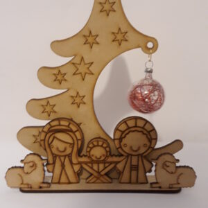 Nacimiento navideño MDF