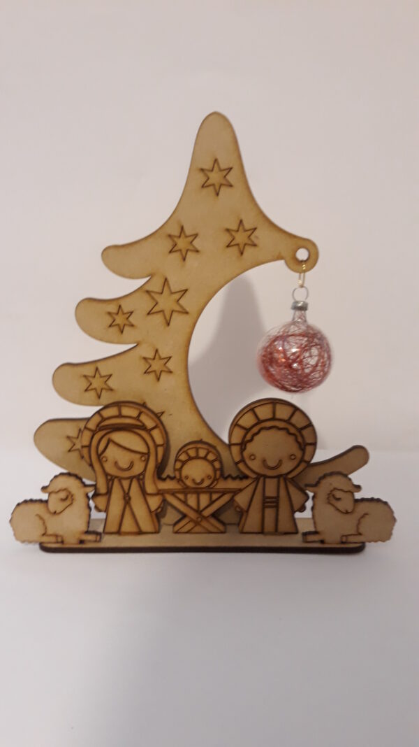 Nacimiento navideño MDF
